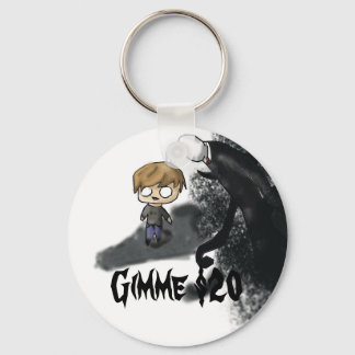 Pewdiepie Slenderman Keychain Nyckelring