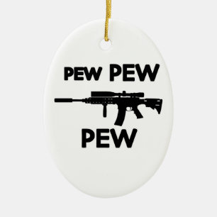 Pewpewvapen Julgransprydnad Keramik
