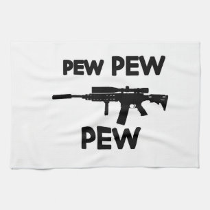 Pewpewvapen Kökshandduk