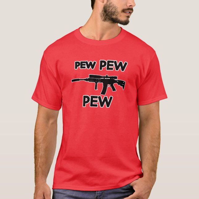 Pewpewvapen T-shirt (Framsida)