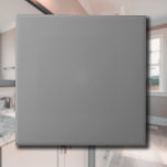 Pewter Grått Solid Färg | Klassisk Elegant Kakelplatta<br><div class="desc">Pewter Grått Solid Färg | Klassisk | ELEGANT | TRENDIG | SNYGGT | Gått</div>