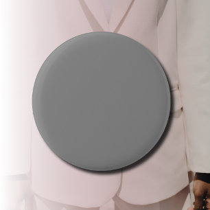 Pewter Grått Solid Färg Klassisk Elegant Knapp