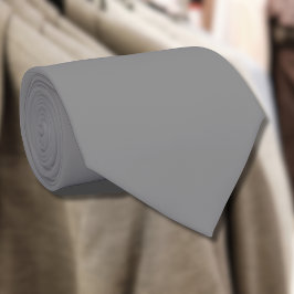 Pewter Grått Solid Färg | Klassisk Elegant Slips