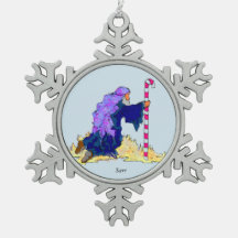 Pewter Snowflake Ornament