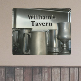 Pewter Steins Tavern Drinkware Photographic