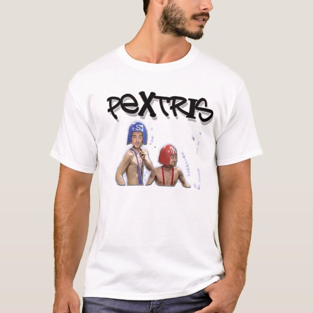 pextris förkroppsligar byggmästaren t-shirt (Framsida)