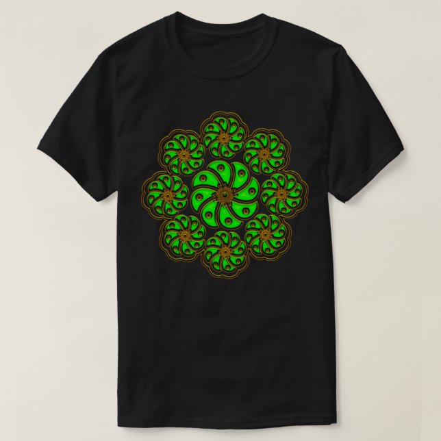 Peyote Cactus psychedelic Plant of the Gudars T Shirt (Design framsida)