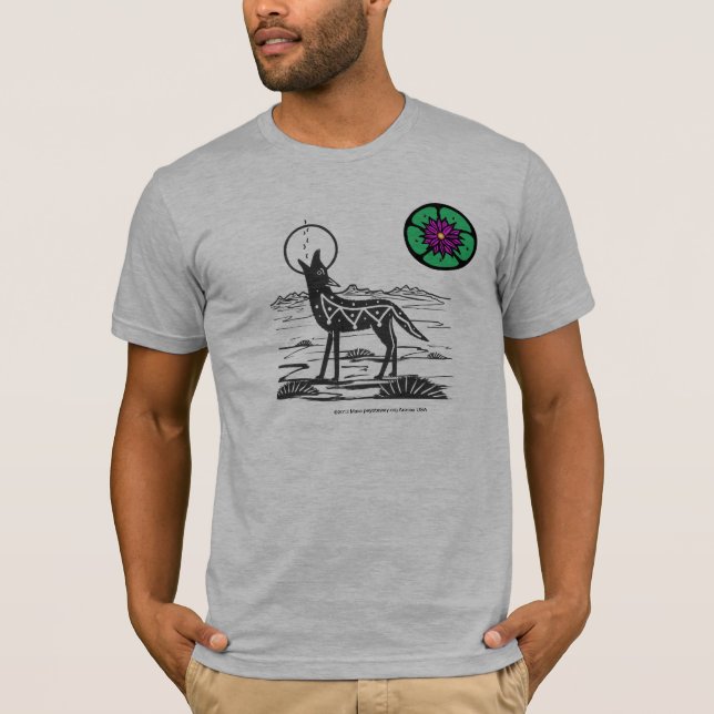Peyote Coyote T-Shirt (Framsida)
