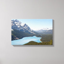 Peyto Sjö - Banff National Park, Alberta, Kanada Canvastryck