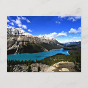 Peyto Sjö, kanadensiska Rockies Vykort
