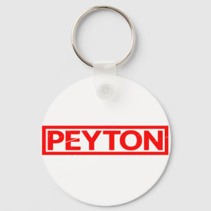 Peyton Frimärke Nyckelring