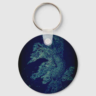 pez betta de estanque nyckelring