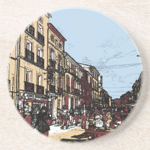 Pezenas Frankrike Antique Market Underlägg