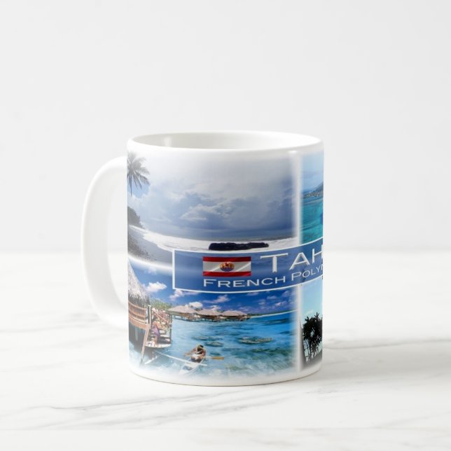 PF Fransk Polynesia - Tahiti - Kaffemugg (Framsida vänster)