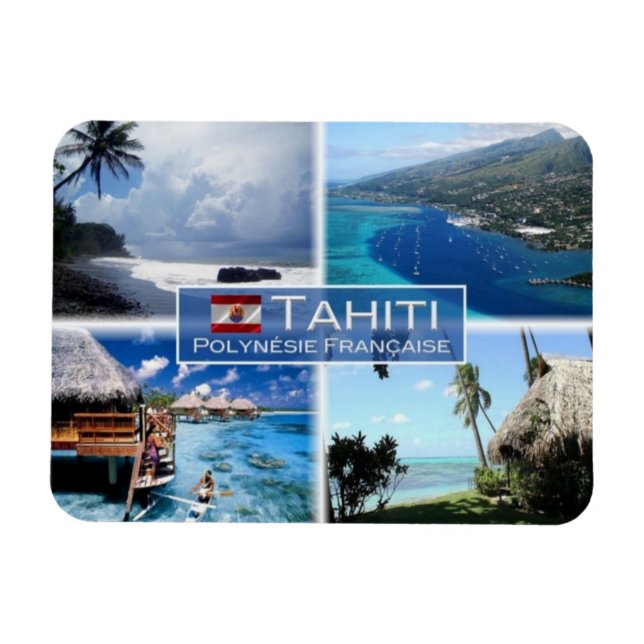 PF Fransk Polynesia - Tahiti - Magnet (Horisontell)