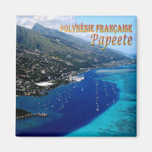PF - Fransk Polynesien - Papeete - Marina Taina Magnet