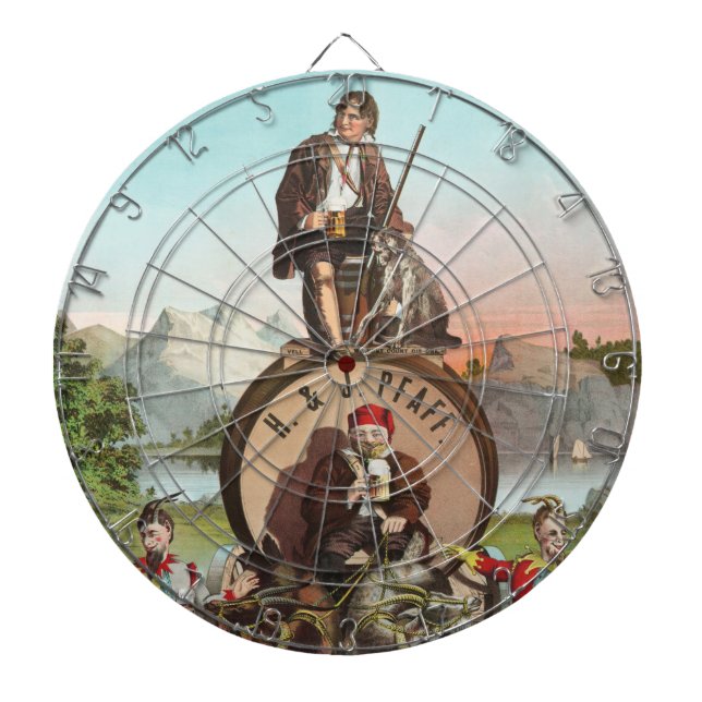 Pfaff Bock Beer Dartboard Darttavla (Framsidan)