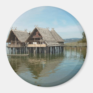 Pfahlbauten - Stilt House Museum Unteruhldingen Magnet