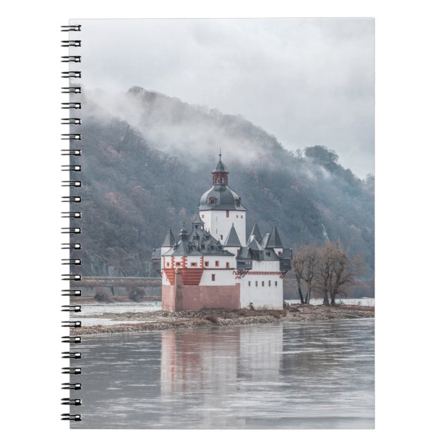 Pfalzgrafenstein Castle Tyskland Anteckningsbok (Framsidan)
