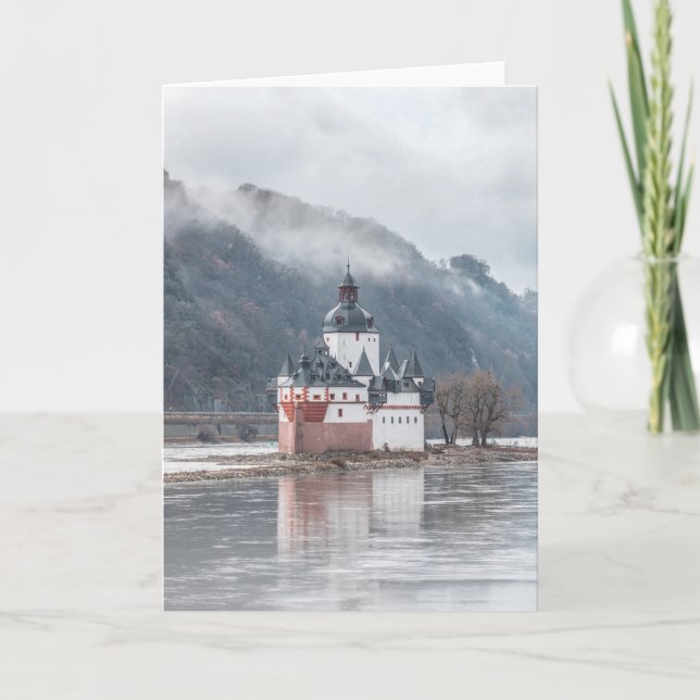 Pfalzgrafenstein Castle - Tyskland Kort (Framsida)