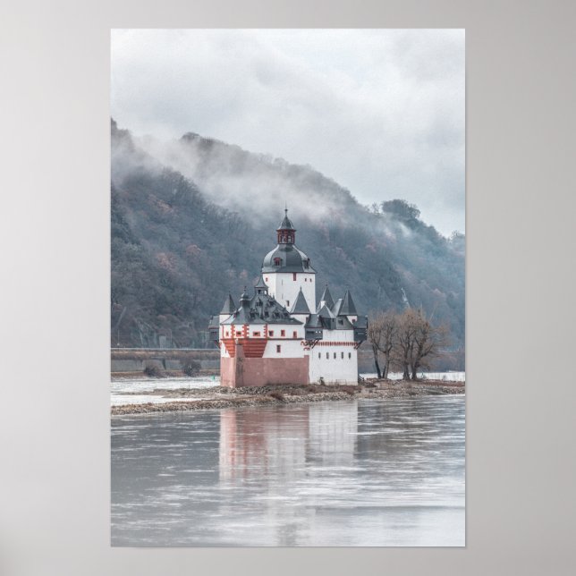 Pfalzgrafenstein Castle - Tyskland Poster (Framsidan)