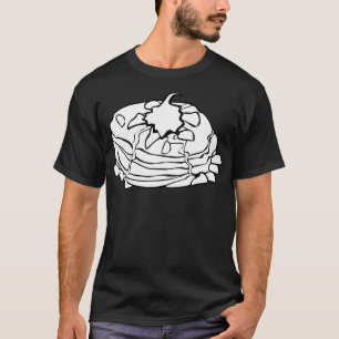 Pfannkuch pancakes crepes frufrukost ger utrymme f t shirt