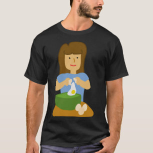 Pfannkuch pancakes crepes frukostdona astrona t shirt