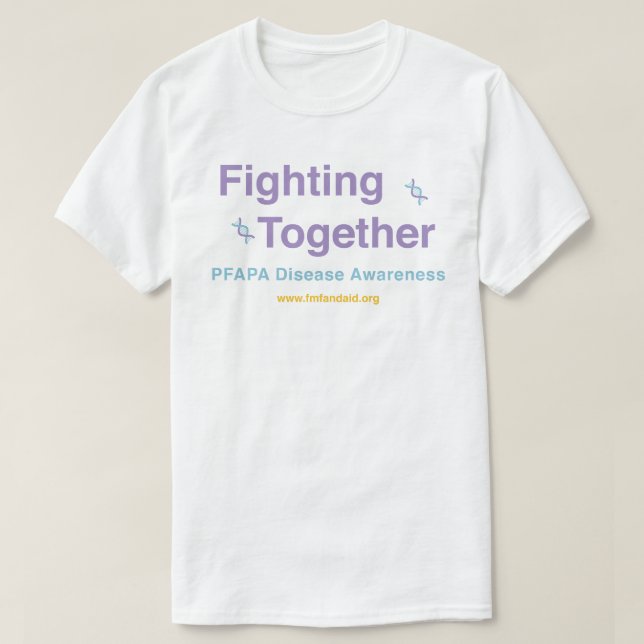 PFAPA-kamp tillsammans T Shirt (Design framsida)