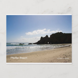 Pfeiffer Beach Big Sur California Products Vykort