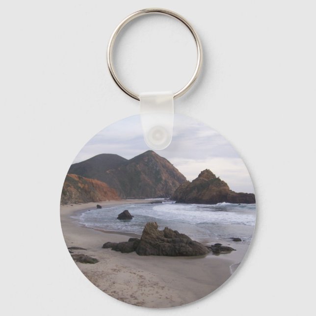Pfeiffer Beach Big Sur. Nyckelring (Framsida)