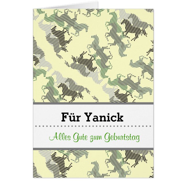 Pferde Geburtstagskarte OBS Kort (Framsidan)