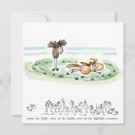 Pferdekarte – Grusskarte für Pferdeliebhaber Julkort