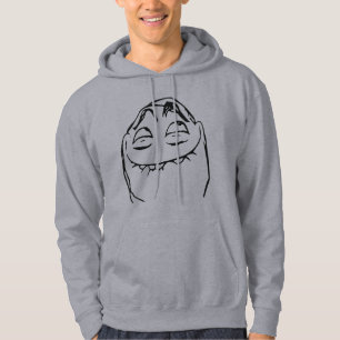 PFFTCH som skrattar ursinneansiktetecknaden Meme Sweatshirt