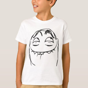 PFFTCH som skrattar ursinneansiktetecknaden Meme T Shirt