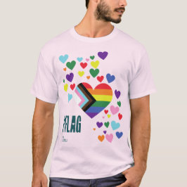 PFLAG-Pride, ljusbakgrund T Shirt