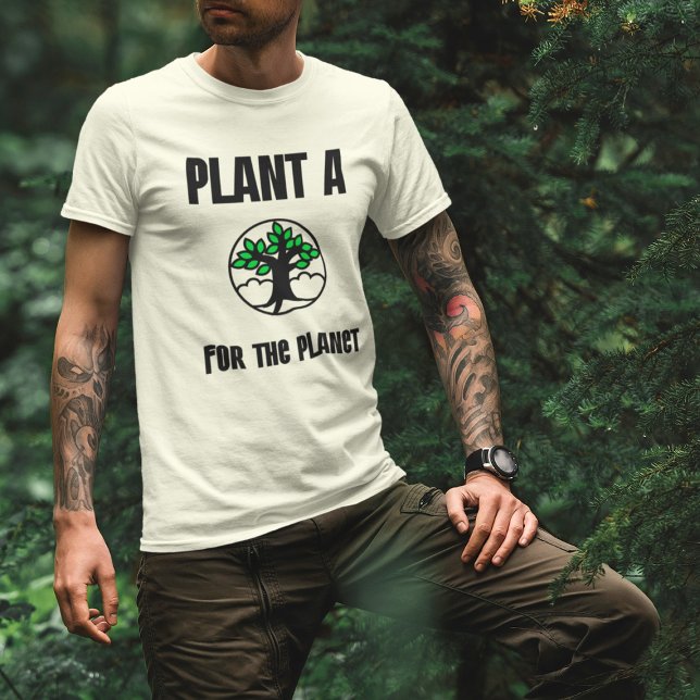 Pflanze einen Baum für den Planeten T Shirt (Skapare uppladdad)