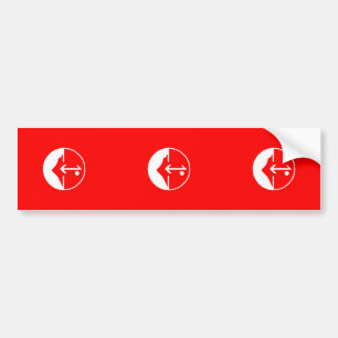 Pflp Colombia politisk flagga Bildekal