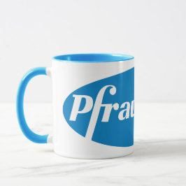 Pfraudster - Pfizer Logotyp Parody (Classic) Mugg