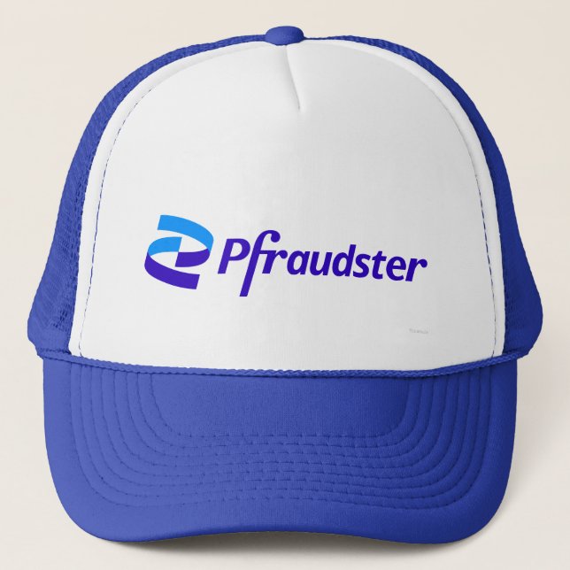 Pfraudster - Pfizer Logotyp Parody Keps (Framsida)
