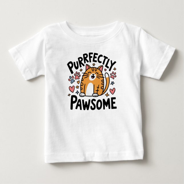 PFullfdirect Pawsome T Shirt (Framsida)