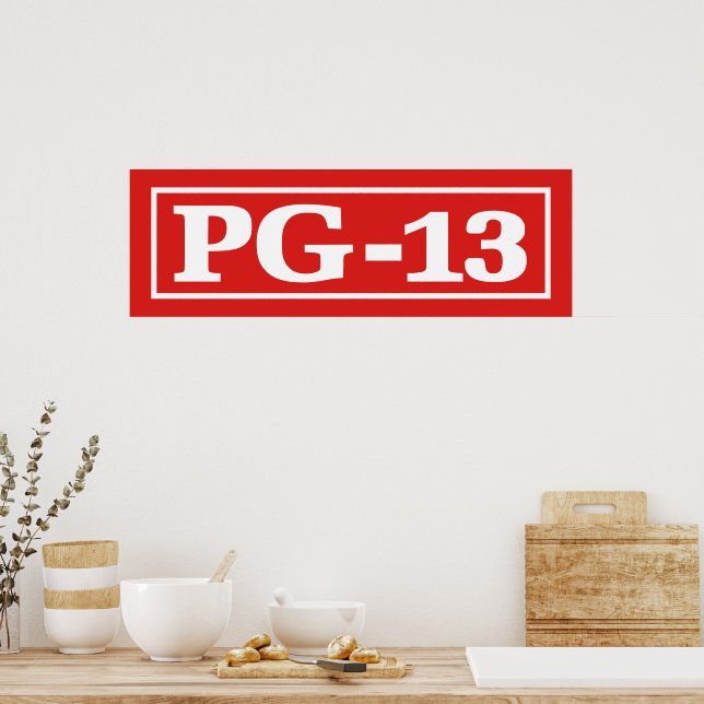 PG-13 POSTER (Kök)