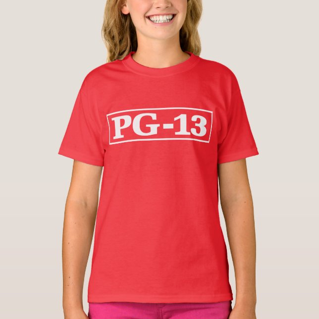 PG-13 T SHIRT (Framsida)