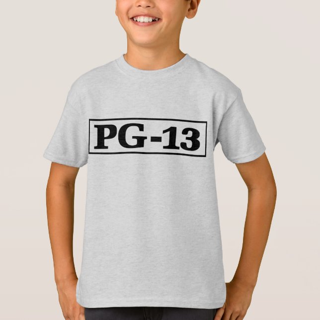 PG-13 T SHIRT (Framsida)