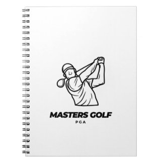 pga, golf anteckningsbok