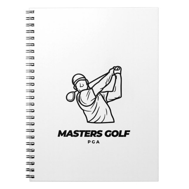 pga, golf anteckningsbok (Framsidan)