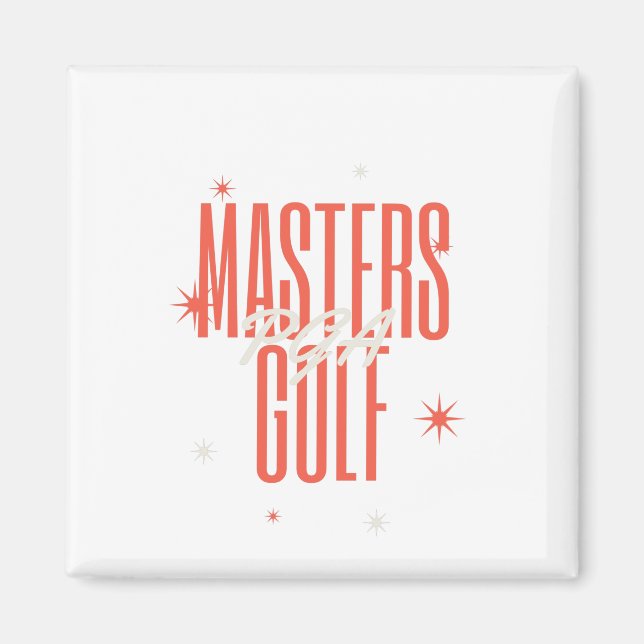 pga tourgolf magnet (Framsidan)