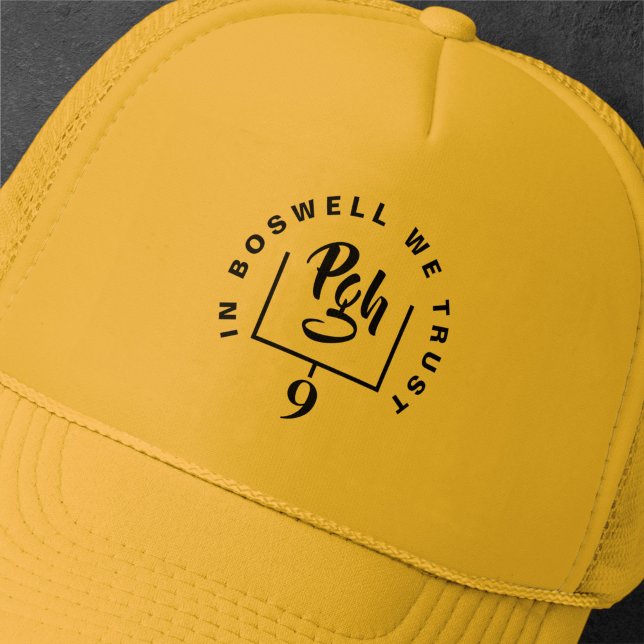 Pgh Boswell We Trust Steel City Retro Hoodie Keps (Skapare uppladdad)