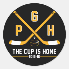 PGH - Kopp är hem Runt Klistermärke