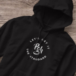 Pgh Låt oss Yinzer Standard Retro City Hoodie