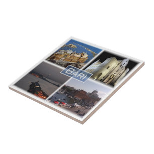 PGL023 BARI, Apulien, Italien, Europa Kakelplatta